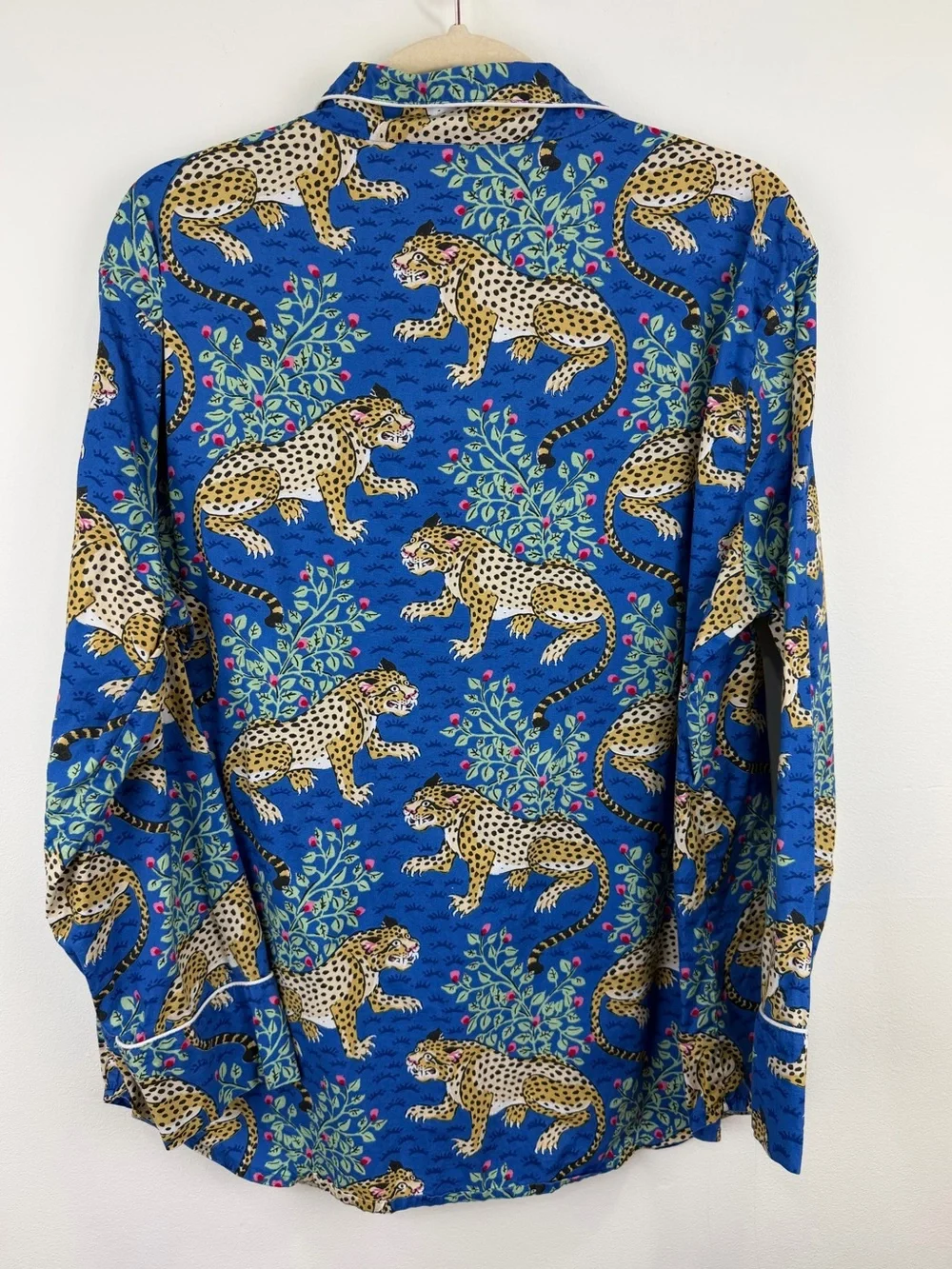 Printfresh Bagheera Ink Organic Cotton Leopard Pajama Top Size L